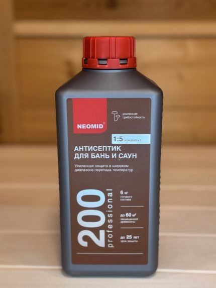 Неомид 200" препарат(1л) ант-к для бань 1:5