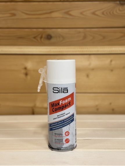 "SILA" HOME MAX FOAM COMPACT пена монтажн.всесезонная 400мл